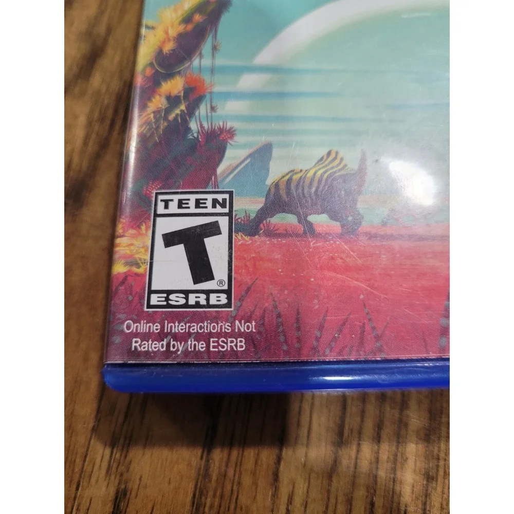 PS4 2016 No Man's Sky game Teen Rated and Case